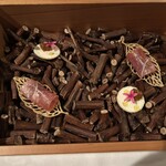 オステリア・エノテカ・ダ・サスィーノ - 大鰐産生ハムと自家菜園アンポ柿