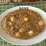 梨花食堂 天満本店 - カキとうずらの玉子のリゾット