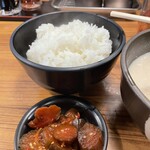 老虎苑 - ごはんも美味いし、漬けもんは無料でいただけます