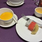 故宮晶華 - マンゴープリン　ドラゴンフルーツ・スイカ・キウイ