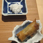 だい - スッポンの春巻き、煮えばなの新米
