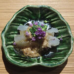 だい - カワハギの刺身