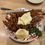 魚屋スタンドふじ - ごちそうエビフライ