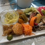 ふらごはん - 野菜のプレート