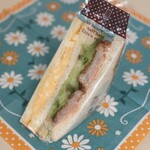 ゲキダン タナカ - 海老カツ玉子サンドイッチ