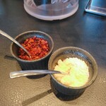 東京油組総本店  富山組 - 油組スペシャル￥20  、パルメザンチーズ￥50