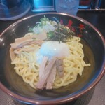 東京油組総本店  富山組 - 並盛り(160g)￥880    、半熟玉子￥100