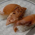 はま寿司 - サーモン三種盛り