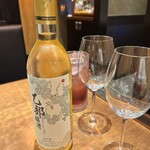 焼肉 静龍苑 - 乙部醸造白ワイン＆巨峰サワー