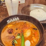 スープカレー カフェ サマ - 料理写真: