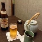 瀬戸内味覚処 芸州 本店 - キリン一番搾り瓶ビール