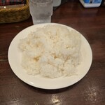 キャロット - ご飯 これが普通盛りのサイズ