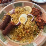 ロイヤルスパイス - チキンベリヤニ1200円