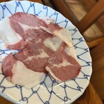 観光センター くるす - 熊鍋定食＋鶏焼き定食
3500円＋1100円