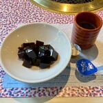 焼肉なべしま - コーヒーゼリー(サラダバー)