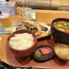 スープカレー奥芝商店 - 天ぷらとスープカレーのセット　生ビール