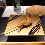 串揚げはやし - 『きすと大葉』