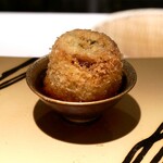 串揚げはやし - 『春菊のサーロイン巻き』