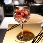 串揚げはやし - 『サーロイン　ユッケ』