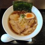 麺家 林商店 - にぼしW中華しょうゆ極太並