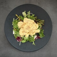 海老の香港式マヨネーズ和え サラダ仕立て