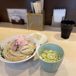 キング製麺 - 【夏季限定】すだち冷や冷や＋海老ワンタン