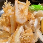 吉照庵 - 白海老の唐揚げ