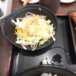 ふじ家うどん - サラダ