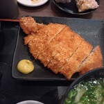 ふじ家うどん - とんかつ