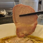 らぁ麺やまぐち - ローストした豚ロースチャーシュー