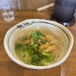 きくや - 【限定】和牛潮SOBA〜生雲丹ソースがけ〜¥1400