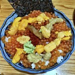千ふく - 魚卵丼