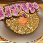 千ふく - 神戸牛 但馬玄カレー+但馬玄ビフカツ200g