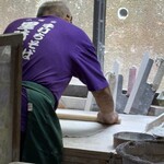 里味庵 - 大将がオーダーごとに蕎麦打ちしてます