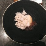 RESTAURANT SALT - デザート　桃づくしです。　甘過ぎず、酸っぱすぎずちょうどいい。