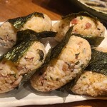 ご当地酒場 長崎県五島列島 小値賀町 - 大きなおにぎりでジェシーｻﾝもお腹いっぱいになりました♡