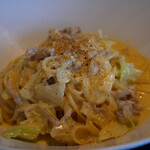 ビストロ felice - 料理写真:白金豚のカルボナーラ