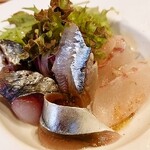 ワインショップ&ダイナー FUJIMARU 東心斎橋店 - カルパッチョ