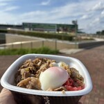 吉野家 - 牛丼(大盛り)&半熟玉子
