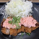 松屋 - 料理写真:チキンカツ定食紅生姜タルタル　890円→クーポンで790円
