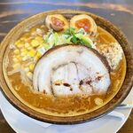 中華そば ふじの - 料理写真:味噌らーめん + 味玉
