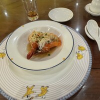 萬珍樓 本店 - 大海老の中国塩魚蒸