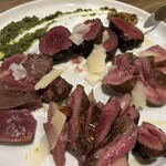 ピッツェリア・ヴィノテカ・イル・ペコリーノ - 〈蝦夷鹿の窯焼き〉