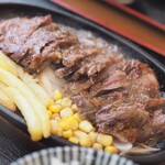 ビッグシェフ亭 - 料理写真:牛ハラミステーキ定食　200g ¥2068（税込み）