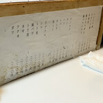 新鳥番 - メニュー２