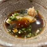 鮓 村瀬 - スズキ酢醤油蒸し