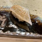 鮓 村瀬 - キスの昆布締め