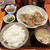 味安 - 料理写真:豚生姜焼定食(全景)