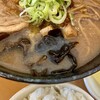 麺武 はちまき屋 - みそ　チャーシュー3枚増し　ライス追加