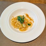 Largo RISTORANTE - 毛蟹と百合根のパスタ からすみ添え